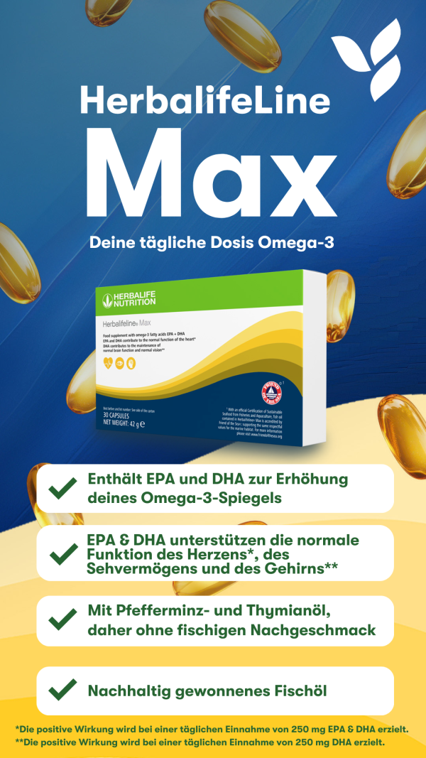Herbalife Omega 3 - deine tägliche Dosis Omega 3